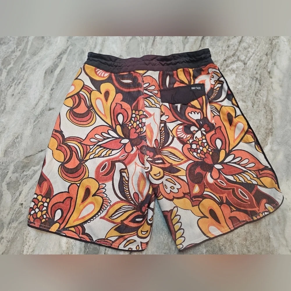 Drift the 7 Seas Men’s Floral Board Shorts Swim Trunks Size 30
